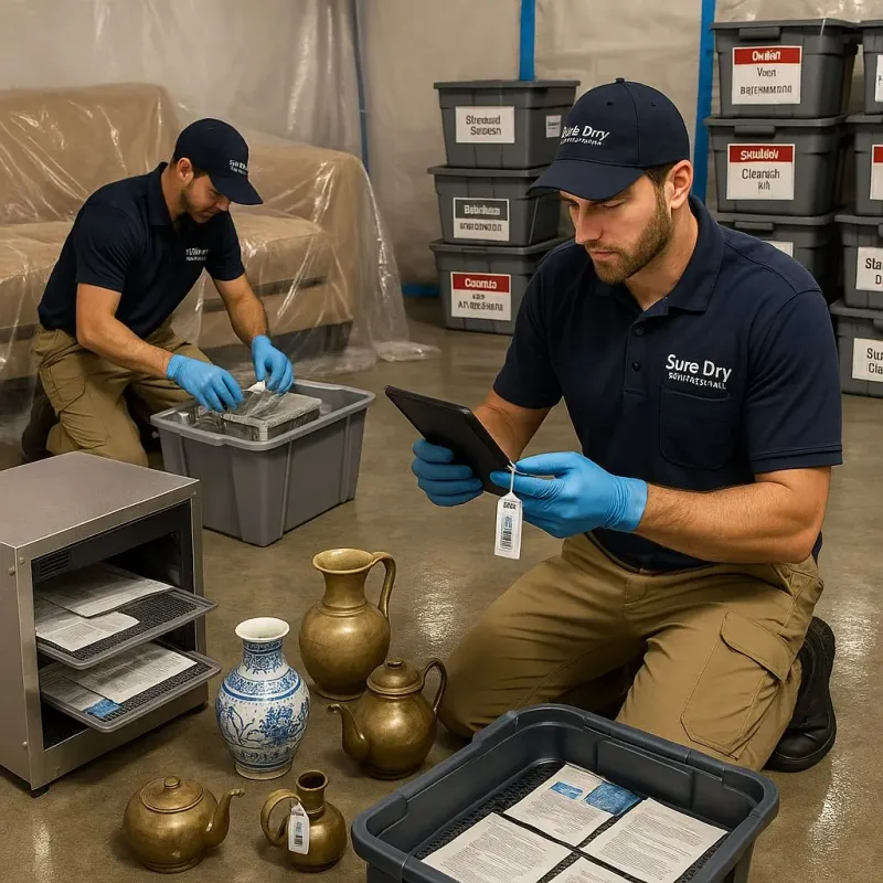 Content Protection and Restoration process in Marshfield, WI