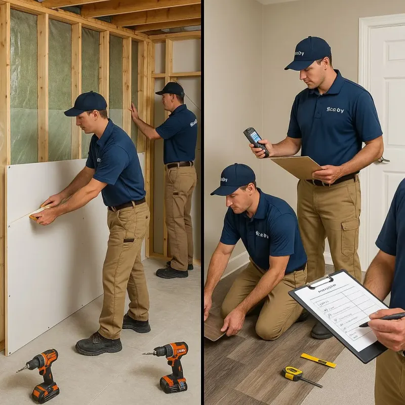 Repairs and Reconstruction process in Marshfield, WI